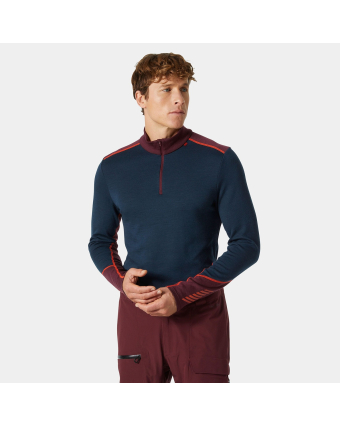 Helly Hansen Men Lifa Merino Midweight 1/2 Zip