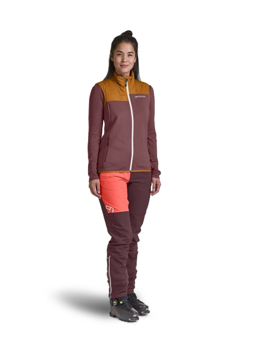 Women Fleece Plus Vest Mountain Rose Women Fleece Plus Vest Mountain Rose