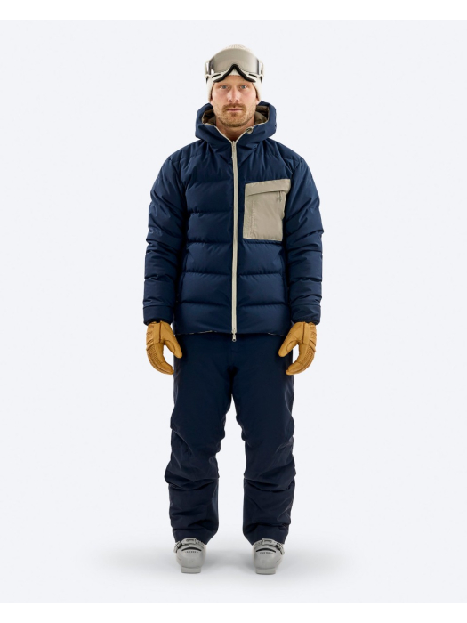 Windstopper® By Gore-Tex Labs Reversible Down Jacket BRINDLE-SKY CAPTAIN Windstopper® By Gore-Tex Labs Reversible Down Jacket BRINDLE-SKY CAPTAIN