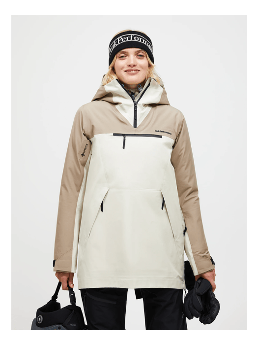 Women Vertical Gore-Tex 3L Anorak Avid Beige Women Vertical Gore-Tex 3L Anorak Avid Beige